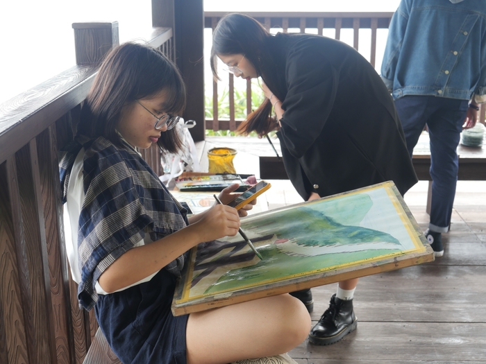 百年校慶寫生比賽活動圖片