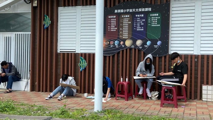 百年校慶寫生比賽活動圖片