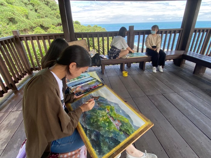 百年校慶寫生比賽活動圖片