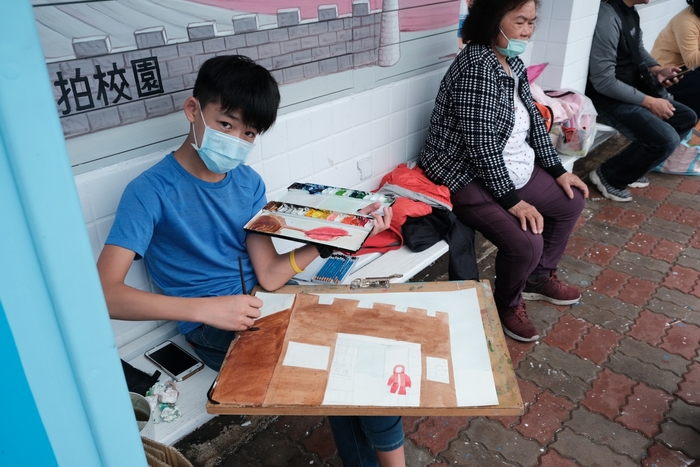 百年校慶寫生比賽活動圖片